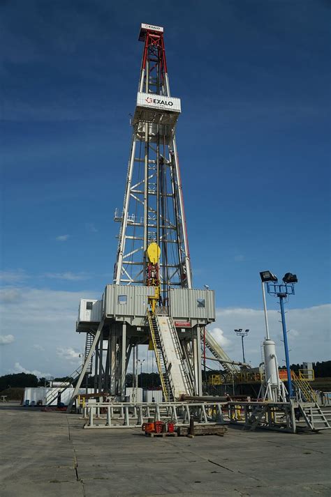 Hd Wallpaper Gas Oil Rig Drilling Rig Sky Industry Built