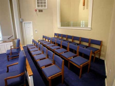 A church within a church, made up of many of the church's finest leaders. Church Choir Chairs, Wood Frame Choir Chairs