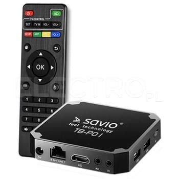 Smart TV Box DVB-T 4K Odtwarzacz multimedialny SAV > sklep ipcontrol.pl