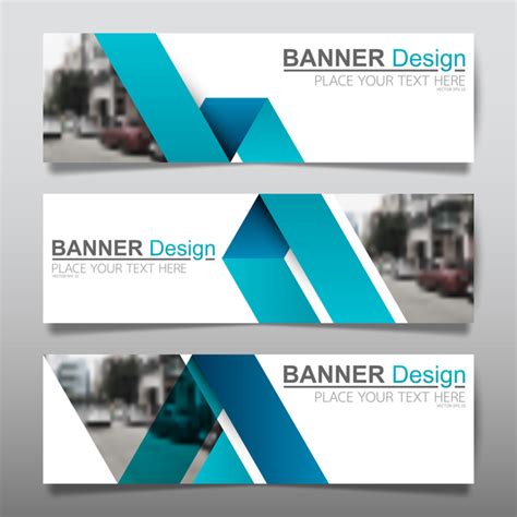 Vector Set Of Modern Banners Template Design 15 Free Download