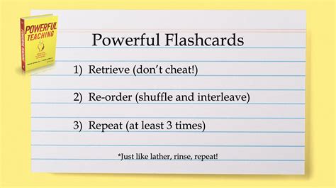 Make Flashcards More Powerful With These 3 Tips Retrieval Practice