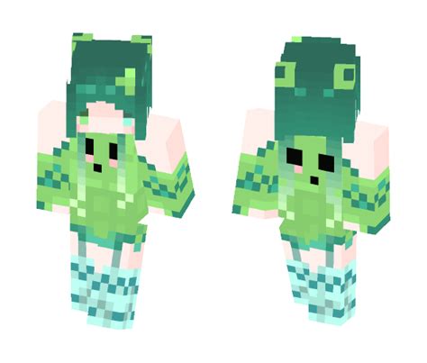 Download Minecraft Girl Slime Minecraft Skin For Free