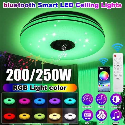 Buy Smart Led Ceiling Lights 200w250w 33cm Phone App Remote Control