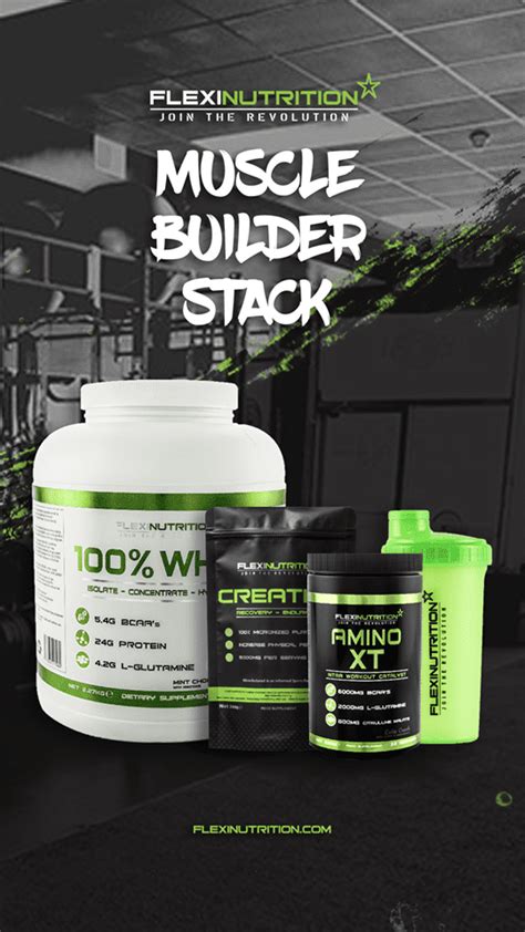 30 Day Muscle Builder Stack Flexi Nutrition