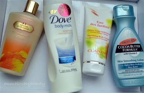 Emmabovarybeauty 4 Of The Best Body Lotions For Any Season