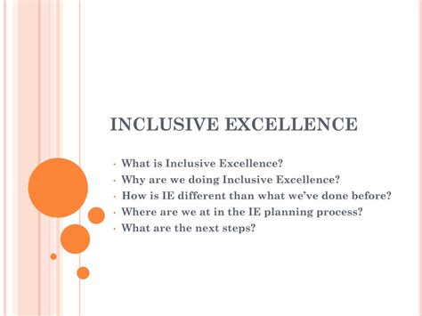 Ppt Inclusive Excellence Powerpoint Presentation Free Download Id
