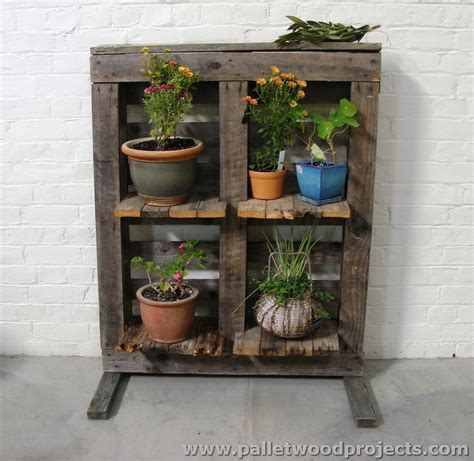 Plant Stands Made Out Of Pallets Pallet Wood Projects