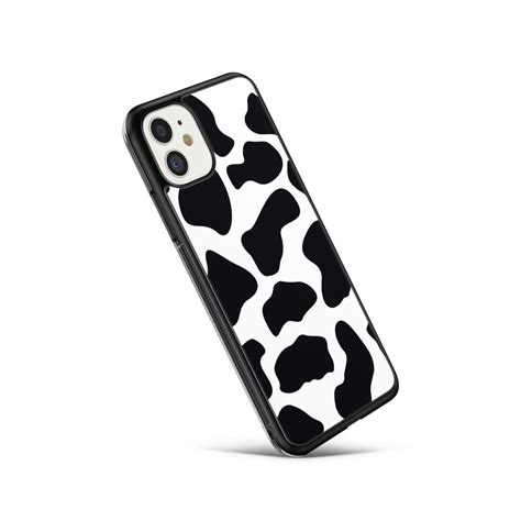 Cow Print Iphone Case Animal Print Iphone 11 Case 11 Pro Etsy