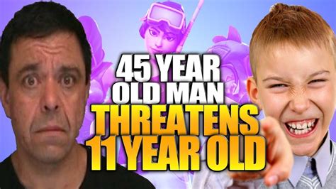 45 Year Old Fortnite Gamer Threatens 11 Year Old Child Over Fortnite