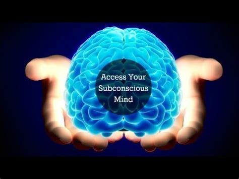 Serving others and learning more about him can help you feel that joy! Tapping into your Subconscious Mind - YouTube