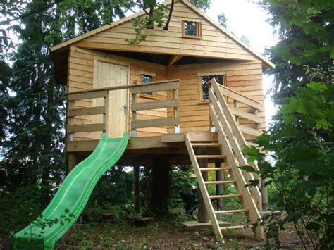 Comment construire une cabane en bois sur pilotis - Jardin piscine et ...