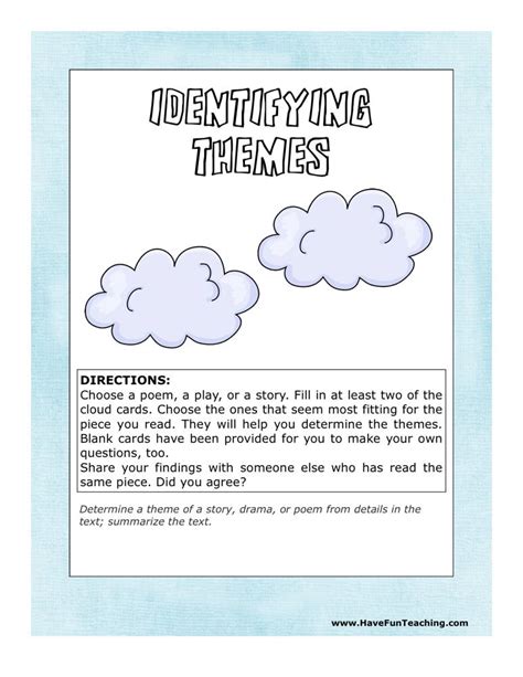 Identifying Theme Activity By Teach Simple
