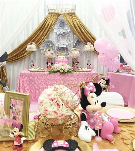 Charming Minnie Mouse Birthday Party Birthday Party Ideas And Themes