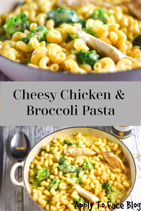 Cheesy Chicken Pasta With Broccoli Recipe Easy Chicken Recipes Vegan Recipes Easy Chicken