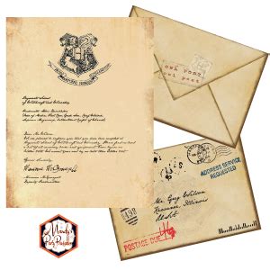 printable hogwarts invitation template