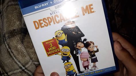 Despicable Me Blu Ray And Dvd Unboxing Youtube