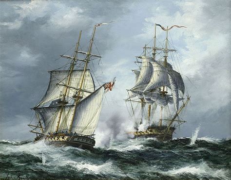 Uss Constitution Painting At Explore Collection Of