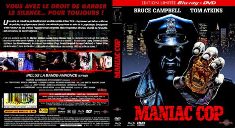 Jaquette Dvd De Maniac Cop Custom Blu Ray Cinéma Passion