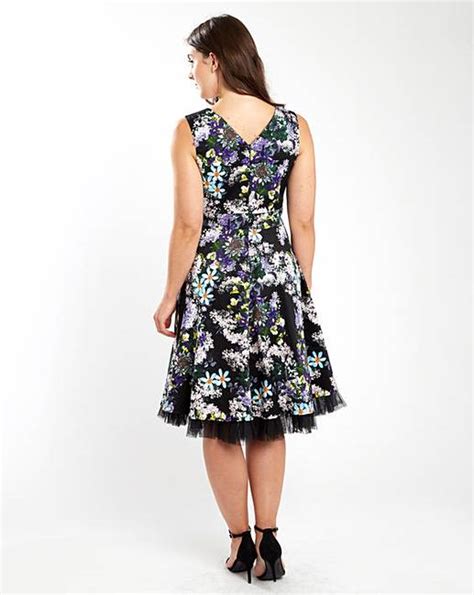 Joe Browns Peggy Sue Sexy Floral Dress Simply Be