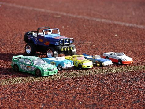 Free Get Set Go Toy Car Race Stock Photo