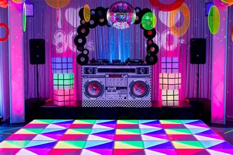 80s Dj Booth Hire Themed Props Feel Good Events Melbourne