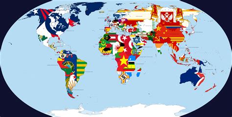 World Political Map 2050 Tourist Map Of English