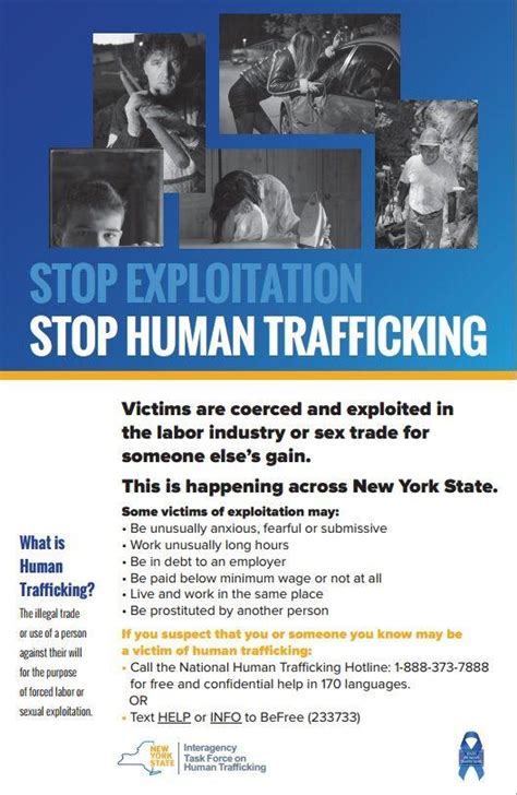 Cuomo Unveils New Poster To Raise Human Trafficking Awareness