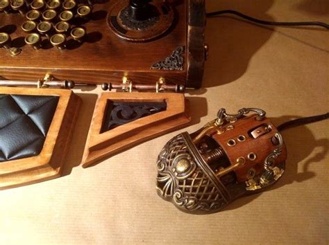 Steampunk Mouse Fits To My Steampunk Keyboard In 2020 Steampunk