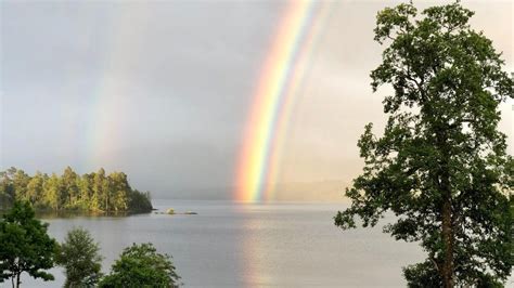 Incredibly Rare Rainbow Photographed In Highlands Bbc News