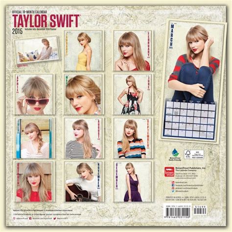 Calendars 007 Taylor Swift Web Photo Gallery