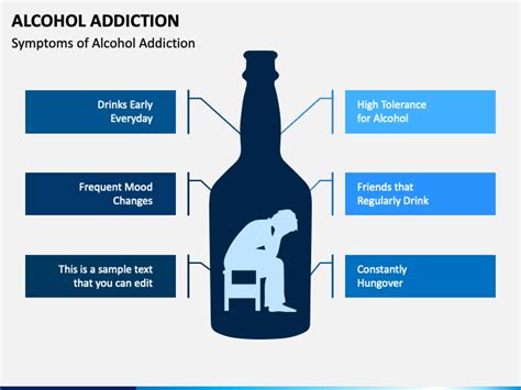 Alcohol Addiction Powerpoint Template Ppt Slides
