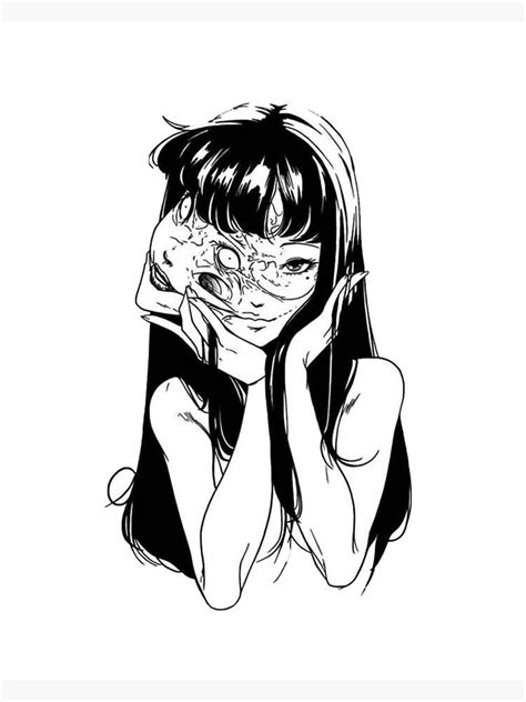 Tomie Art Print By Cindytdn Redbubble Tattoo Sketches Tattoo