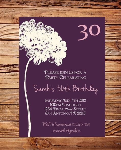 Birthday Invitation Message For Adults Quotesgram Wording Friend Invitation