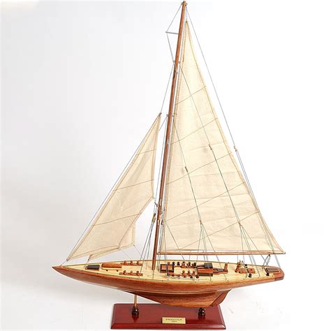 Ornaments And Accents Home And Living Model Boats Wooden Sailboat Office