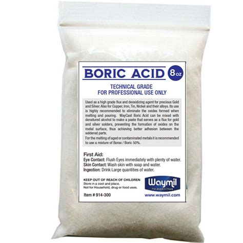 Boric Acid Powder Prevent Oxidation During Soldering Jewelry Casting 8