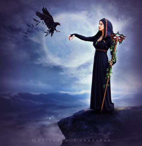 Raven Witch By Jchandekar On Deviantart