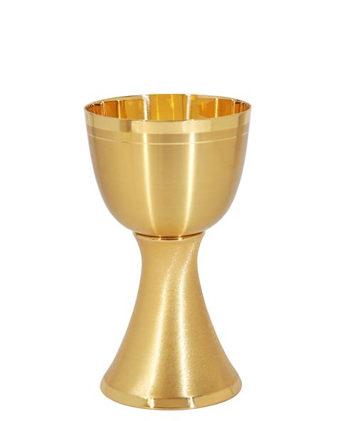Handcrafted Catholic Christian Chalice Minimal Design Height 20 Cm