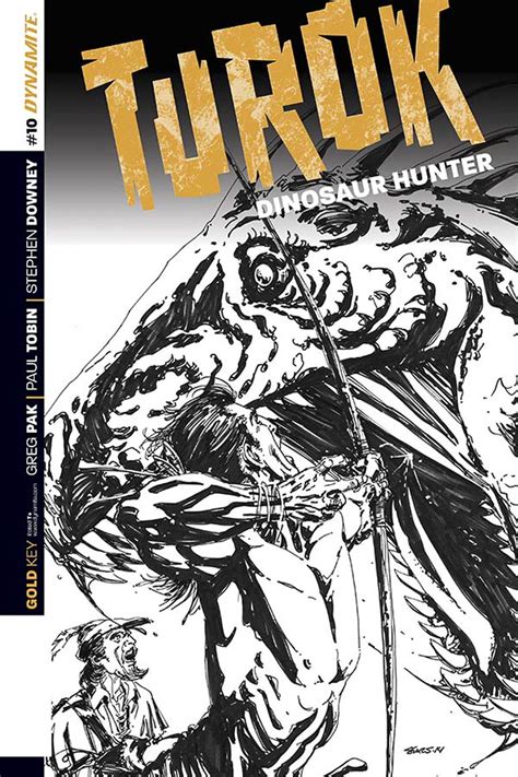 Turok Dinosaur Hunter Vol Cover C Incentive Bart Sears Black