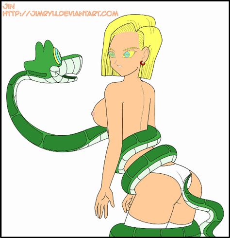 Post 290216 Android18 Dragonballseries Jimryu Kaa Thejunglebook