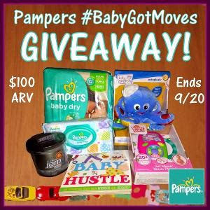 Contest Pampers Babygotmoves Prize Pack Giveaway