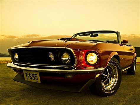 1969 Ford Mustang Boss 302 Wallpaper