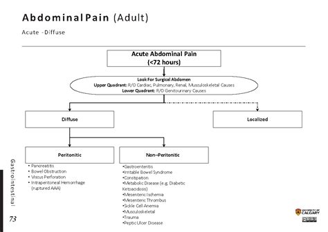 Diffuse Acute Abdominal Pain