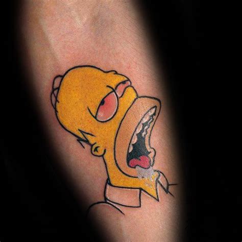 50 Homer Simpson Tattoo Designs Für Männer Die Simpsons Ink Ideen Mann Stil Tattoo