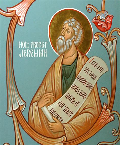 Prophet Jeremiah News Orthodoxy Cognate Page