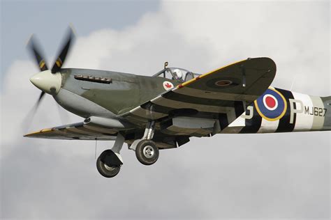 Mg5292 Spitfire Mj627 As Seen At Norwich International A Flickr