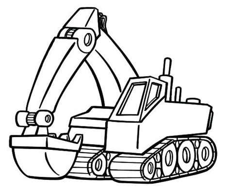 Free cat® machine and product coloring pages for download. Construction Equipment Drawing at GetDrawings | Free download