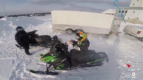 Snowmobiling In The Up Munising And Beyond Youtube