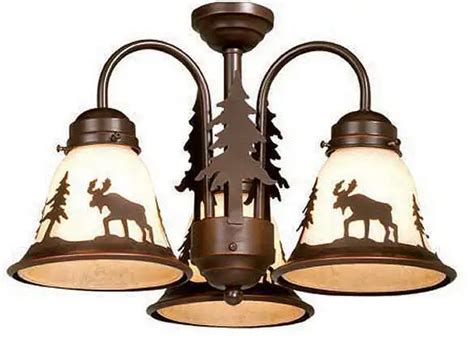 Rustic Ceiling Fans Bears Shelly Lighting