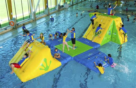 Juegos recreativos y parques acuaticos. juegos acuáticos : parque AQUA STATION 10 Wibit Sports | Inflables para niños, Parques, Juegos ...