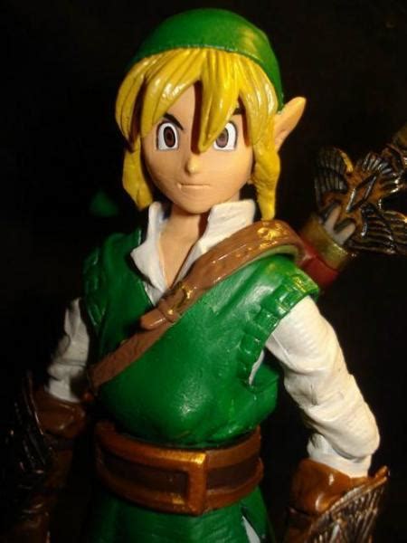 Link The Legend Of Zelda Legend Of Zelda Custom Action Figure
